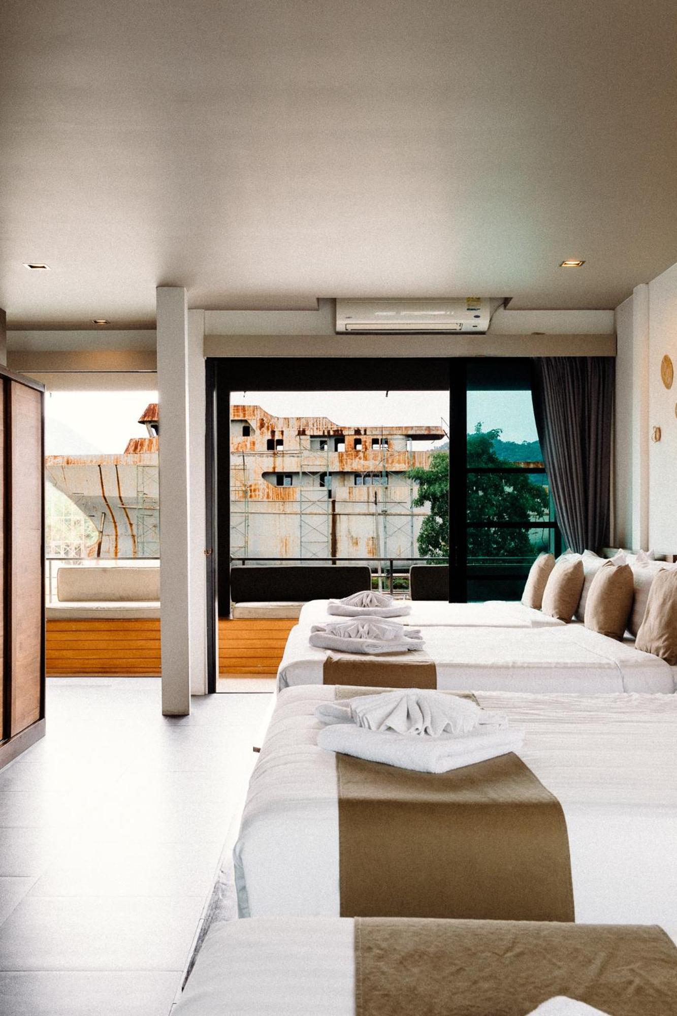 Baan Tah On The Sea Hotel Bang Sare Eksteriør billede